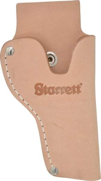 Starrett - Micrometer Holster - 1" Max Measurement, Use with Inch & Millimeter Micrometers - All Tool & Supply