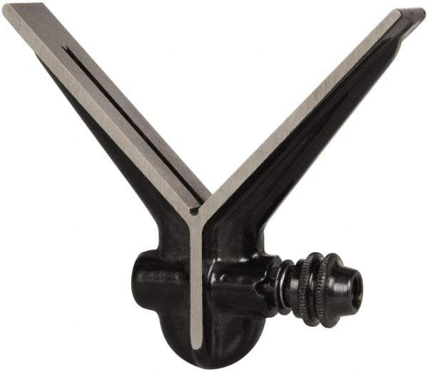 Starrett - 6 Inch Long Blade, Center Head - Smooth Black Enamel, Coated Forged and Hardened Steel - All Tool & Supply