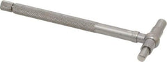 Starrett - 3/4 to 1-1/4 Inch, 3.8 Inch Overall Length, Telescoping Gage - 2-3/8 Inch Long Handle, Satin Chrome Finish - All Tool & Supply