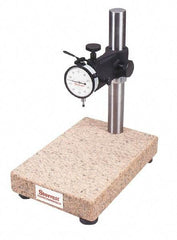 Starrett - Granite (Base), Rectangular Base, Comparator Gage Stand - 14" High, 12" Base Length x 8" Base Width x 2" Base Height, Includes Holder - All Tool & Supply