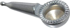 Starrett - 9mm Ball Diam, Steel, Ball Test Indicator Contact Point - 5/32" Contact Point Length, Use with Starrett 711 Series Last Word Dial Test Indicators - All Tool & Supply