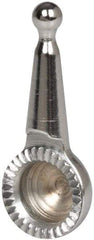 Starrett - 1/16" Ball Diam, Steel, Ball Test Indicator Contact Point - 5/32" Contact Point Length, Use with Starrett 711 Series Last Word Dial Test Indicators - All Tool & Supply