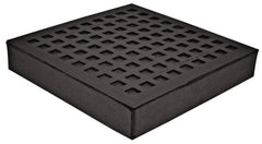 Mason Ind. - 8" Long x 8" Wide x 1" Thick, Rubber, Machinery Leveling Pad & Mat - 16,000 Lb Max Load - All Tool & Supply