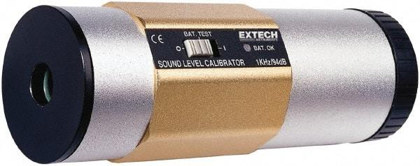 Extech - 1,000 Hz Frequency Weight, LCD Display Sound Calibrator - 94 Decibels - All Tool & Supply