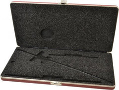 Starrett - 12 Inch Long, Steel Vinyl, Depth Gage Case - Use with Starrett Dial Depth Gage Model Number 450-12 - All Tool & Supply