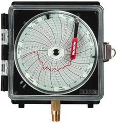 Dickson - -22 to 122°F, 7 Day Recording Time Chart - 500 PSI, Use with Dickson Temptrace II - All Tool & Supply