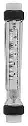 King - 2" FNPT Port Polysulfone Tube, PVDF Union End Flowmeter - 125 Max psi, 60 GPM, Plastic - All Tool & Supply