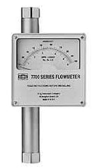 King - 2" Flange Port Stainless Steel Flowmeter - 1500 Max psi, 100 GPM, 316 Stainless Steel - All Tool & Supply