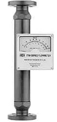 King - 2" Flange Port PVC/Hastelloy Flowmeter - 125 Max psi, 100 GPM, PVC - All Tool & Supply