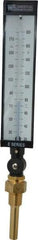 WGTC - 20 to 180°F, Industrial Thermometer with Standard Thermowell - 3-1/2 Inch Stem Length, 1-1/4 to 18 Inch Thread - All Tool & Supply