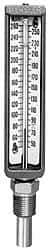 WGTC - 40 to 260°F, Straight Form Industrial Thermometer - 2 Inch Stem Length - All Tool & Supply