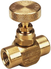 Made in USA - Needle Valve - Brass Valve - All Tool & Supply