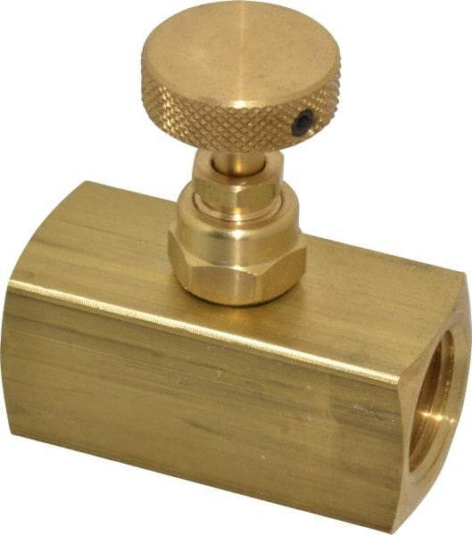 Made in USA - Needle Valve - Brass Valve - All Tool & Supply