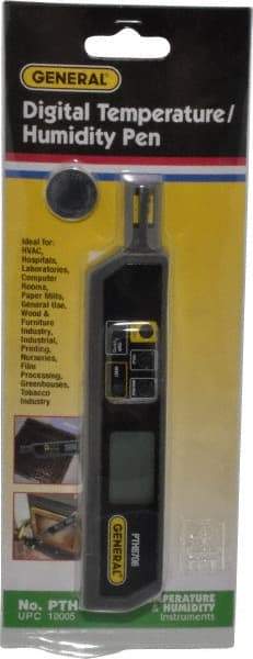 General - 32 to 122°F, 25 to 95% Humidity Range, Thermo-Hygrometer - 5% Relative Humidity Accuracy - All Tool & Supply