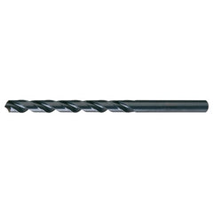 #23 RHS / RHC HSS 118 Degree Radial Point General Purpose Taper Length Drill - Steam Oxide - Exact Industrial Supply