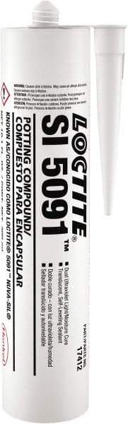 Loctite - 10.1 oz Cartridge Silicone - 0.33 min Working Time - All Tool & Supply