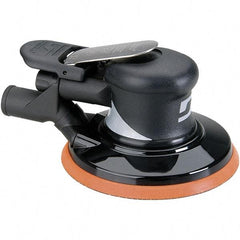 Dynabrade - 12,000 OPM, 18 CFM Air Consumption, Palm Air Orbital Sander - Round Pad, 1/4 NPT Inlet - All Tool & Supply