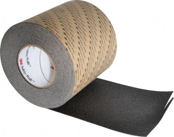 3M - Black Solid Color Anti-Slip Vinyl Tape - 6" Wide x 60' Long - All Tool & Supply