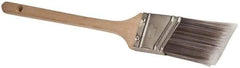 Premier Paint Roller - 1-1/2" Angled Synthetic Sash Brush - 2-1/4" Bristle Length, 8-3/4" Wood Rattail Handle - All Tool & Supply