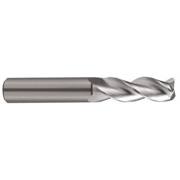 SGS - 1" Diam 3 Flute Solid Carbide 1/8" Corner Radius End Mill - All Tool & Supply