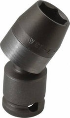 Apex - 3/8" Drive, Standard Hand Socket - 6 Points, 2-1/16" OAL, Steel - All Tool & Supply