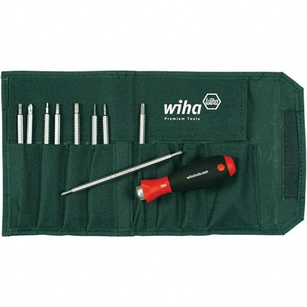 Wiha - Interchangeable Bit Screwdriver Handle - Phillips, Torx & Square Tip - All Tool & Supply