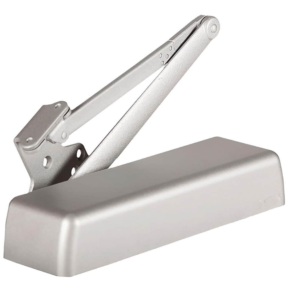 Door Closer Damper: 200 lb Load Capacity Aluminum, Non-Handed