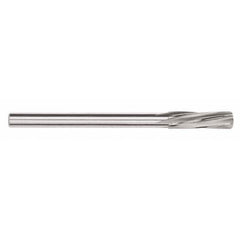 Chucking Reamer: 0.246″ Dia, 3-31/32″ OAL, 1-7/64″ Flute Length, Straight Shank, Solid Carbide 6 Flute, RH