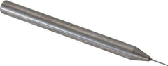 Magafor - 0.2997mm Solid Carbide 4 Flute Chucking Reamer - Spiral Flute, 0.118" Straight Shank, 3/64" Flute Length, 1-17/32" OAL - All Tool & Supply