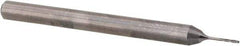 Magafor - 0.3988mm Solid Carbide 4 Flute Chucking Reamer - Spiral Flute, 0.118" Straight Shank, 5/64" Flute Length, 1-17/32" OAL - All Tool & Supply