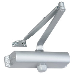 Door Closer Damper: 200 lb Load Capacity Aluminum, Non-Handed