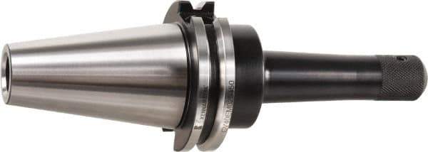 Kennametal - CAT40 Taper Shank 1/4" Hole End Mill Holder/Adapter - 25/32" Nose Diam, 4-1/2" Projection, 5/8-11 Drawbar, Through-Spindle Coolant - Exact Industrial Supply