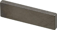 Mitutoyo - 0.106" Rectangular Steel Gage Block - Accuracy Grade 0, Includes Certificate of Inspection - All Tool & Supply