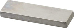 Mitutoyo - 0.126" Rectangular Steel Gage Block - Accuracy Grade 0, Includes Certificate of Inspection - All Tool & Supply