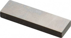 Mitutoyo - 0.133" Rectangular Steel Gage Block - Accuracy Grade 0, Includes Certificate of Inspection - All Tool & Supply