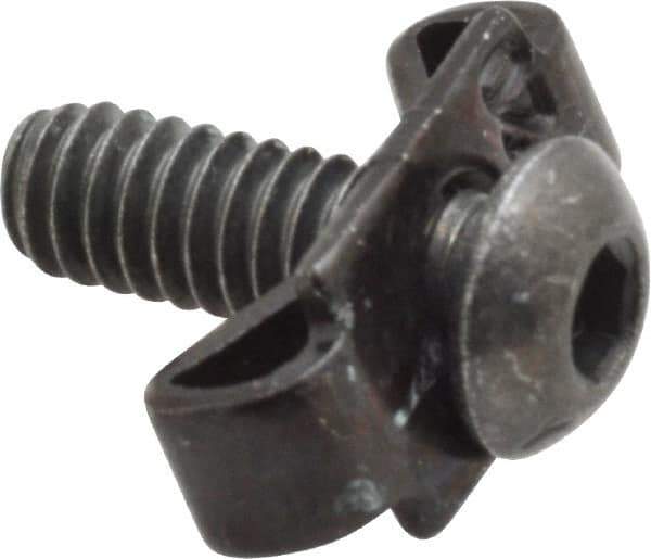 80/20 Inc. - Open Shelving Extrusion End Fastener with Screw - Zinc, Use with Series 10 - All Tool & Supply