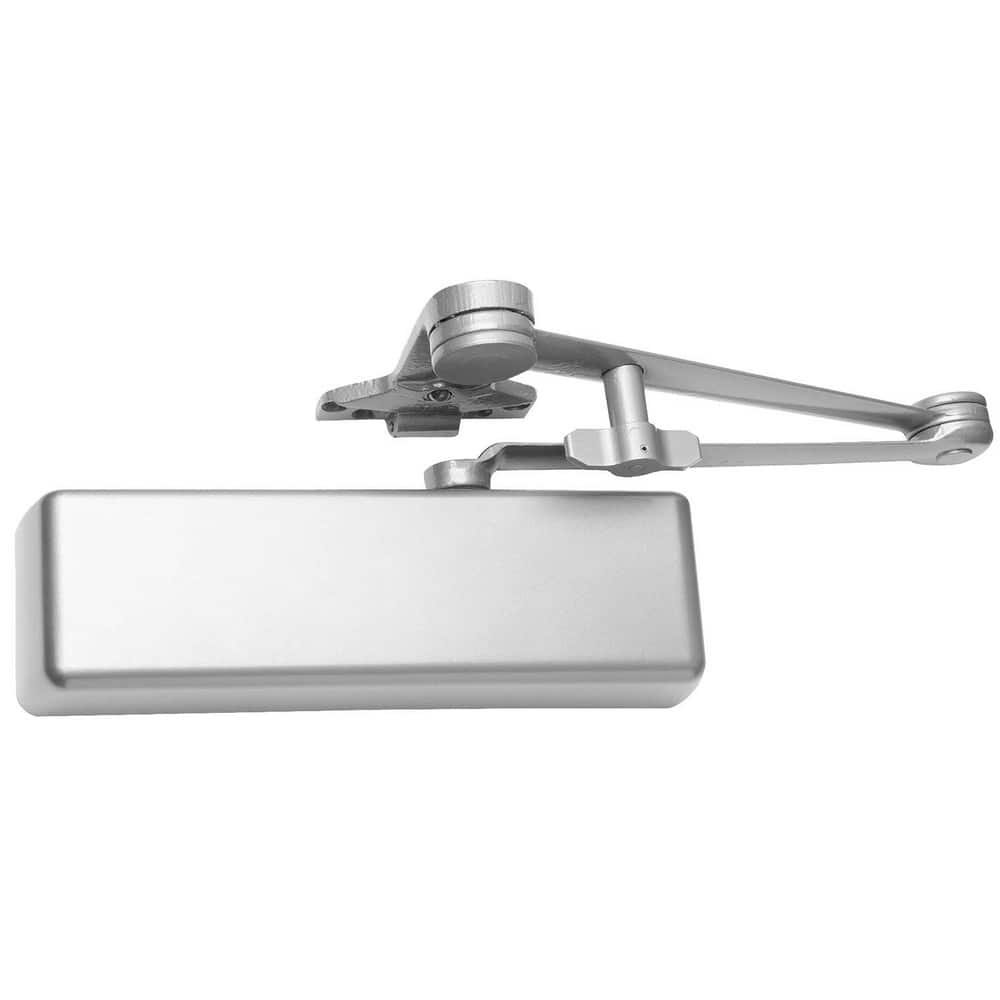 Door Closer Damper: 200 lb Load Capacity Aluminum, Non-Handed