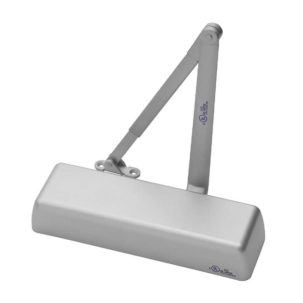 Door Closer Damper: 200 lb Load Capacity Aluminum, Non-Handed