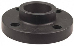 NIBCO - 3" Pipe, 7-1/2" OD, Polypropylene Socket Pipe Flange - Schedule 80, Black - All Tool & Supply