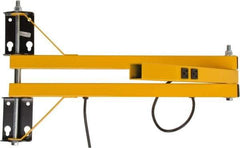 TPI - 40" Long, Steel Task & Machine Light Mounting Arm - Yellow, For Use with Dock Lights - All Tool & Supply