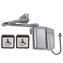 Automatic Door Operator Damper: 250 lb Load Capacity Aluminum, Non-Handed