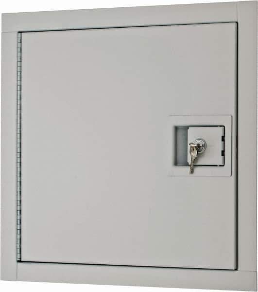 Karp - 14" Wide x 14" High, Steel Insulated Fire Rated Access Door - 12" Opening Width, 12" Opening Height - All Tool & Supply