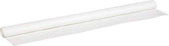 Made in USA - 24" Long, 24" Wide, 0.031" Thick, Silicone Rubber Foam Sheet - 35 to 45 Durometer, White, -20 to 500°F, 640 psi Tensile Strength, Plain Backing, Stock Length - All Tool & Supply