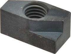 Gibraltar - 1/2-13 Blind Tapped Quarter Turn T Slot Nut - 5/8" Slot Width, 5/8 x 0.333" Base Width x Height, 1-1/4 x 5/8" OAL x Height - All Tool & Supply