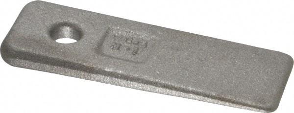 Gibraltar - 3" OAL, Carbon Steel Clamp Wedge - 1" Wide, 1/4" at Thick End, Class CA Grade - All Tool & Supply