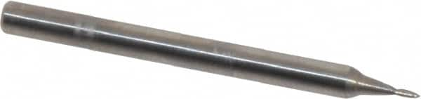 Magafor - 0.8mm Body Diam, 90°, 1-1/2" OAL, Solid Carbide Spotting Drill - All Tool & Supply