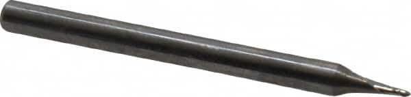 Magafor - 0.9mm Body Diam, 90°, 1-1/2" OAL, Solid Carbide Spotting Drill - All Tool & Supply