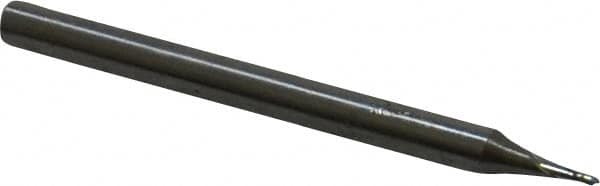 Magafor - 1mm Body Diam, 90°, 1-1/2" OAL, Solid Carbide Spotting Drill - All Tool & Supply