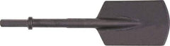 Ingersoll-Rand - 5-1/2" Head Width, 16" OAL, 0.7" Shank Diam, Spade Chisel - Hex Drive, Hex Shank, Steel - All Tool & Supply