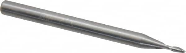 Magafor - 1.2mm Body Diam, 90°, 1-1/2" OAL, Solid Carbide Spotting Drill - All Tool & Supply